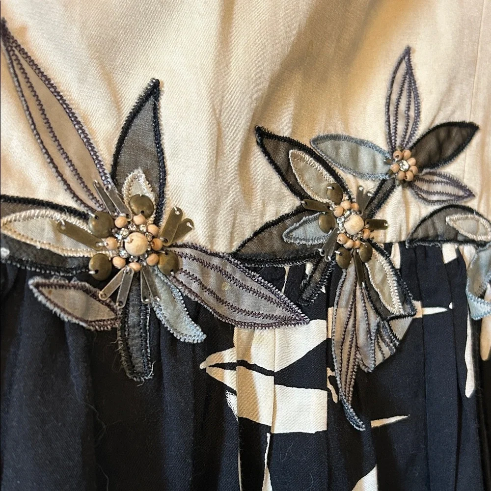 Rebecca Taylor dress with floral applicés - Picture 3 of 7